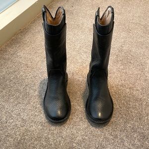 Girls Frye leather riding boots